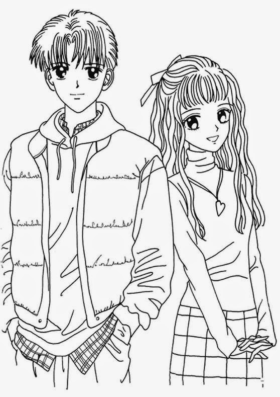 Popular Anime Coloring Pages Printable 86