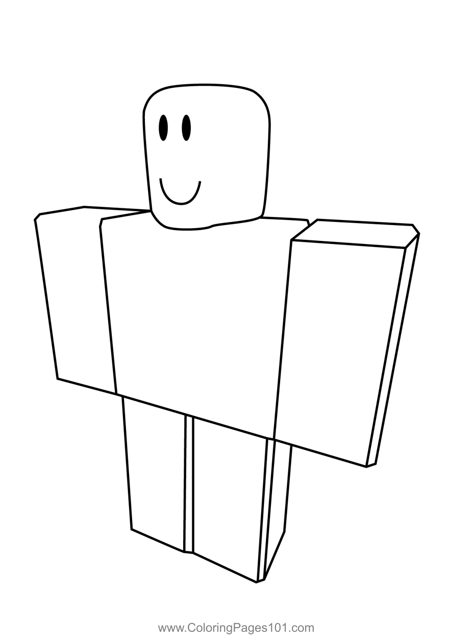 Roblox Coloring Pages Free Printable 102