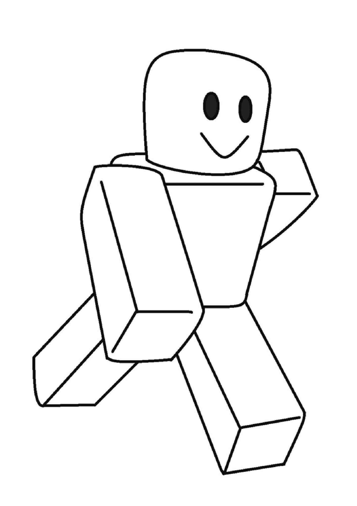 Roblox Coloring Pages Free Printable 106