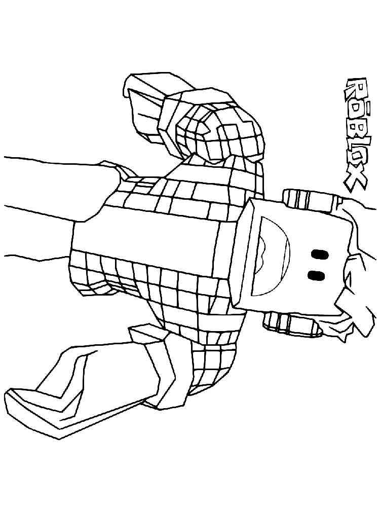 Roblox Coloring Pages Free Printable 11