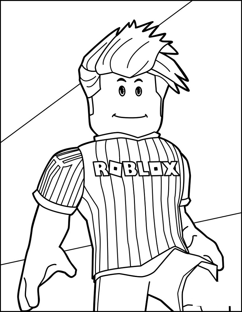 Roblox Coloring Pages Free Printable 111