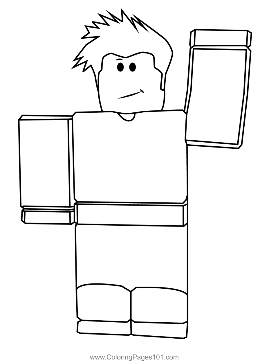 Roblox Coloring Pages Free Printable 116