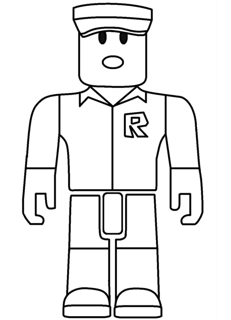 Roblox Coloring Pages Free Printable 117