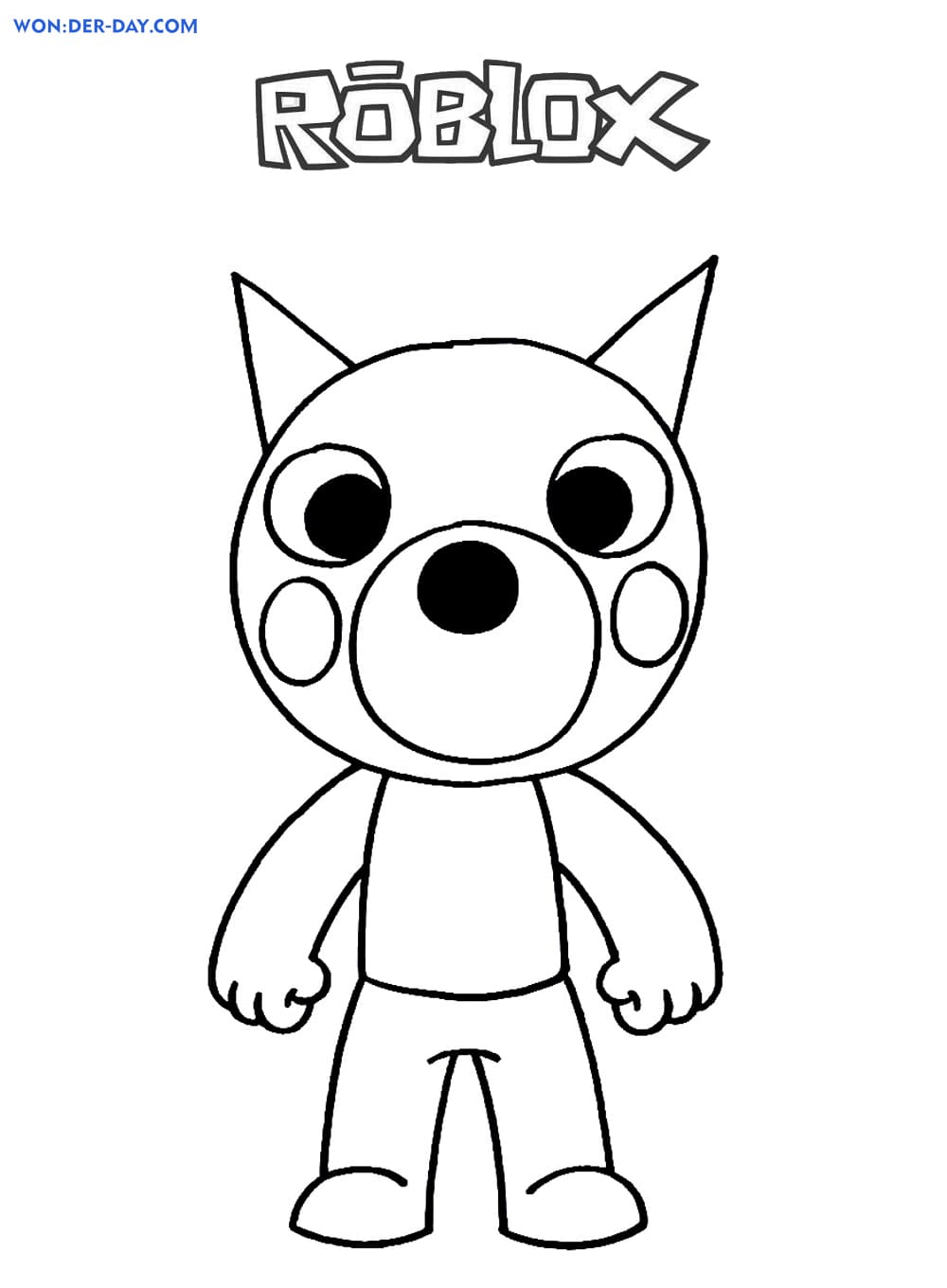 Roblox Coloring Pages Free Printable 118