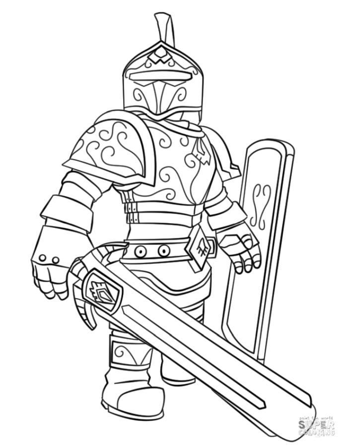 Roblox Coloring Pages Free Printable 119