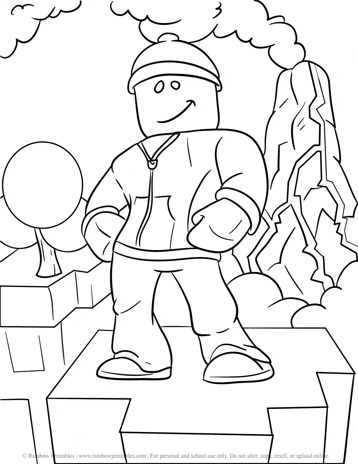 Roblox Coloring Pages Free Printable 120