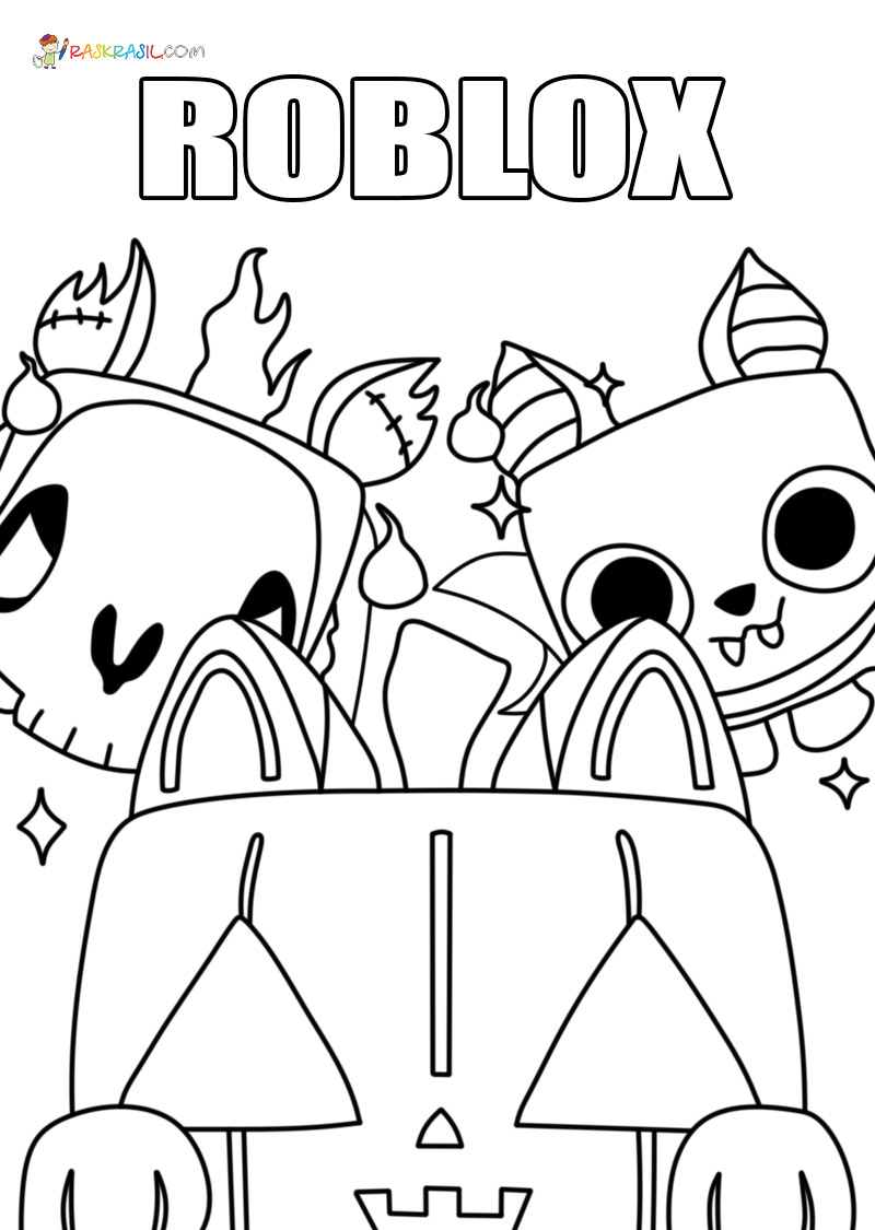 Roblox Coloring Pages Free Printable 125