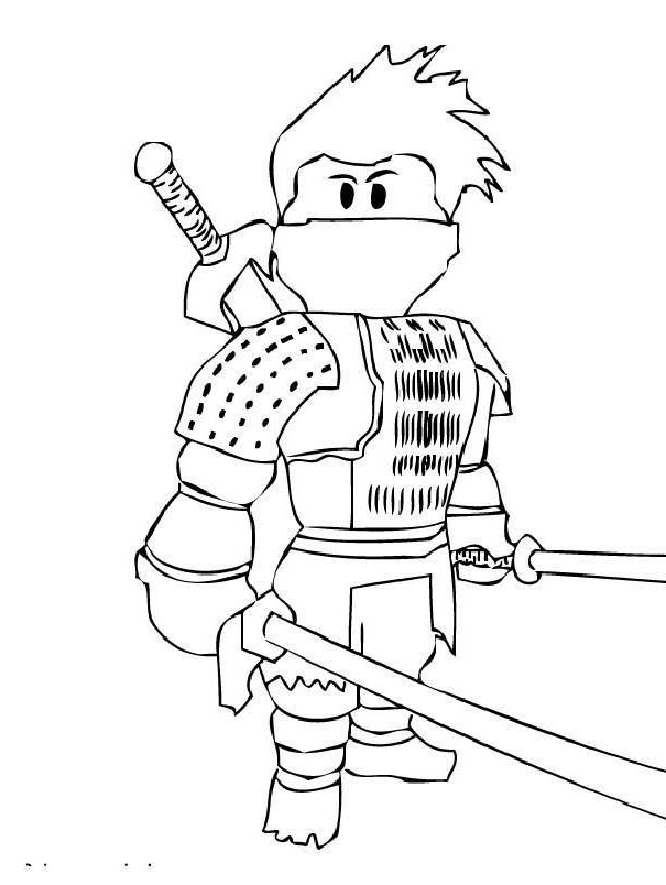 Roblox Coloring Pages Free Printable 128