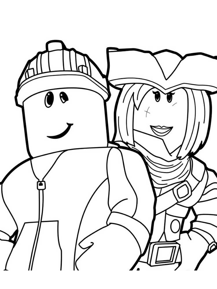 Roblox Coloring Pages Free Printable 131