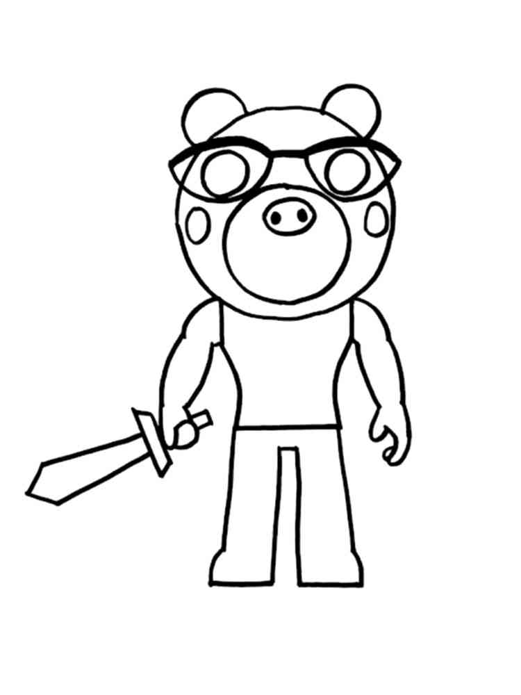 Roblox Coloring Pages Free Printable 14