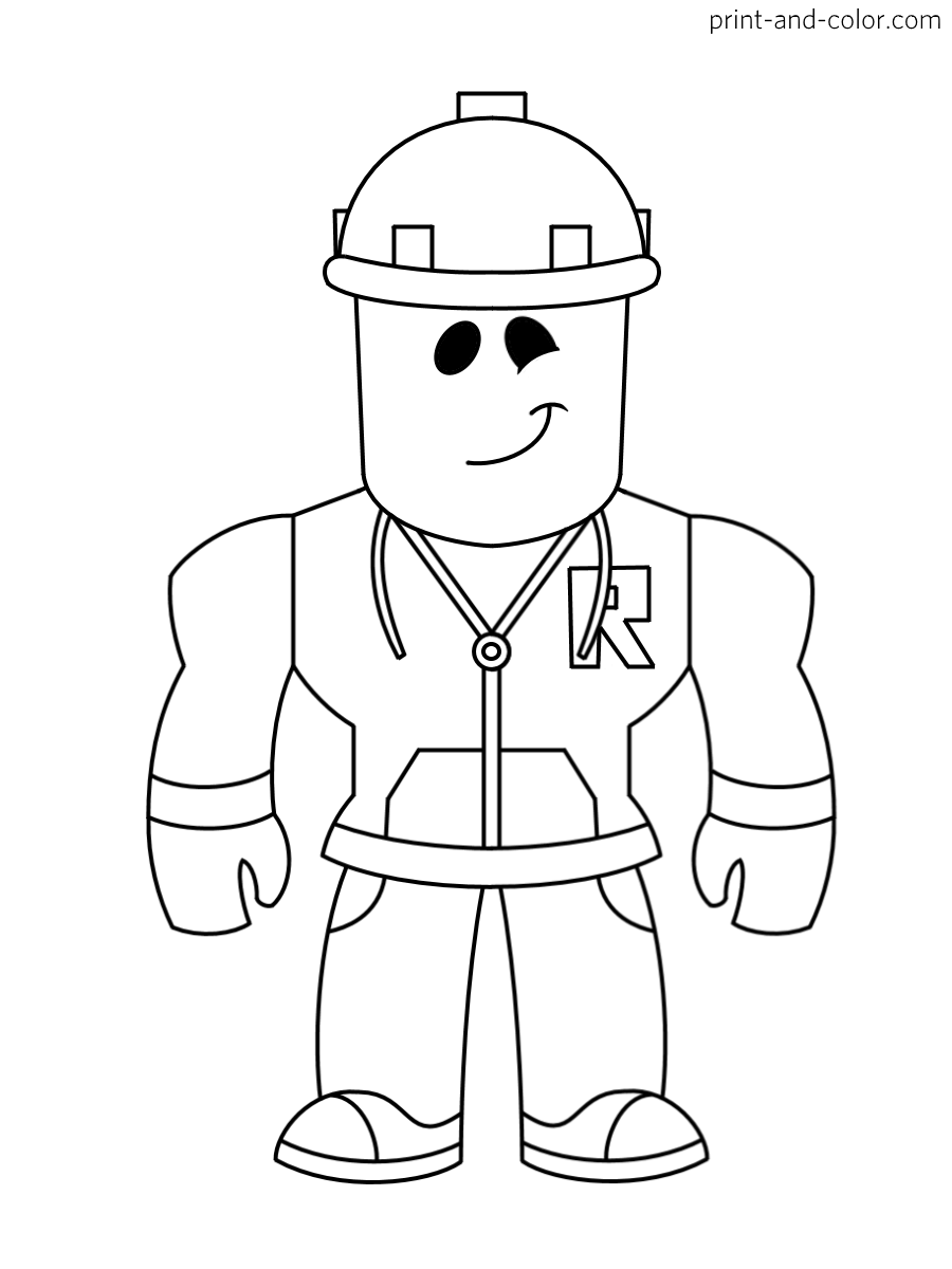 Roblox Coloring Pages Free Printable 141