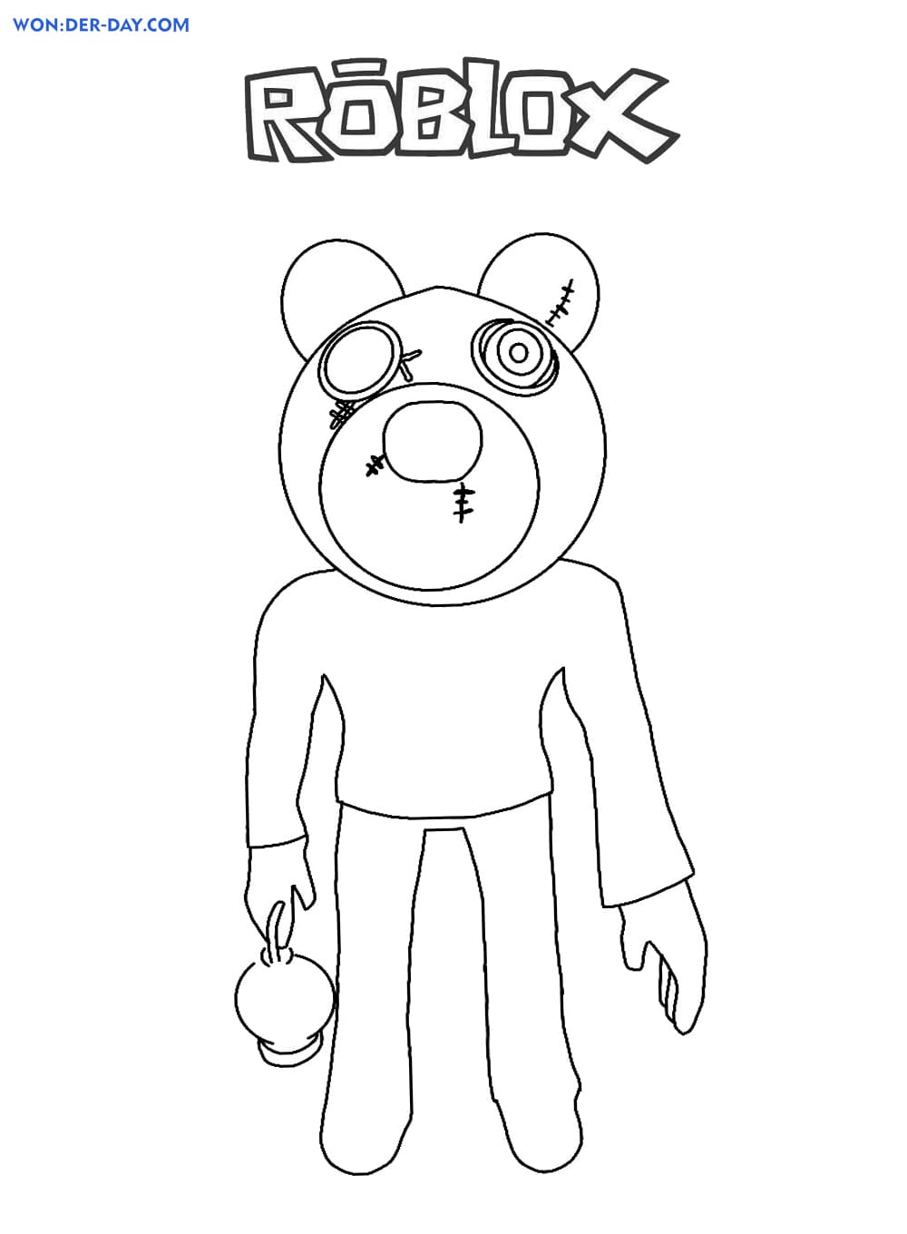 Roblox Coloring Pages Free Printable 143