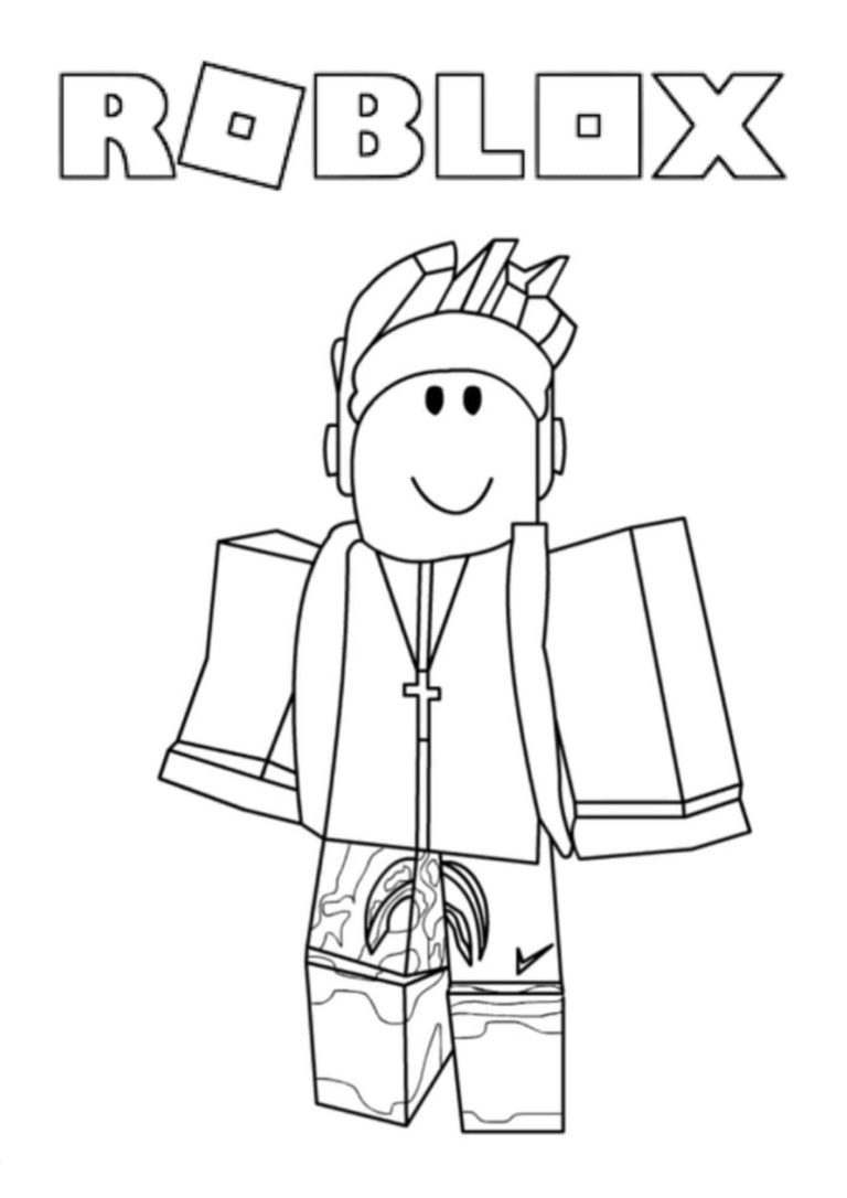 Roblox Coloring Pages Free Printable 148