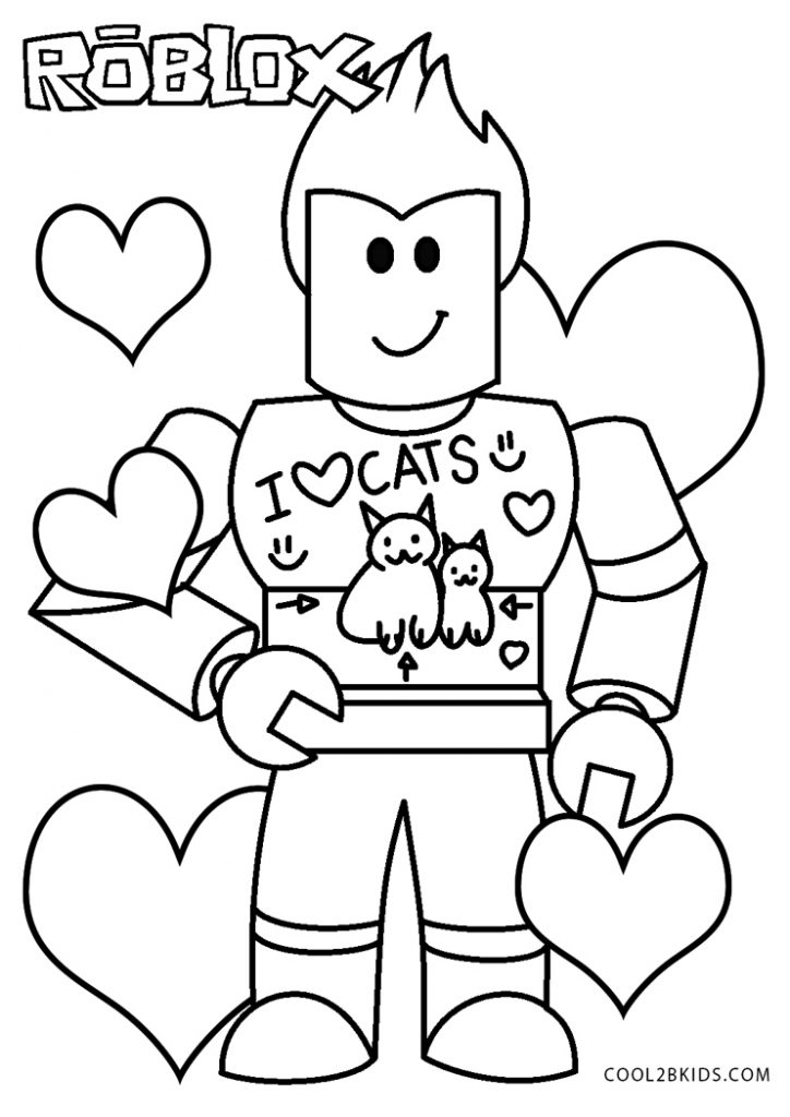 Roblox Coloring Pages Free Printable 152