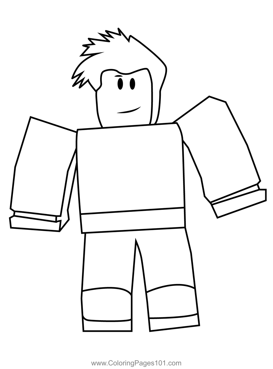 Roblox Coloring Pages Free Printable 153