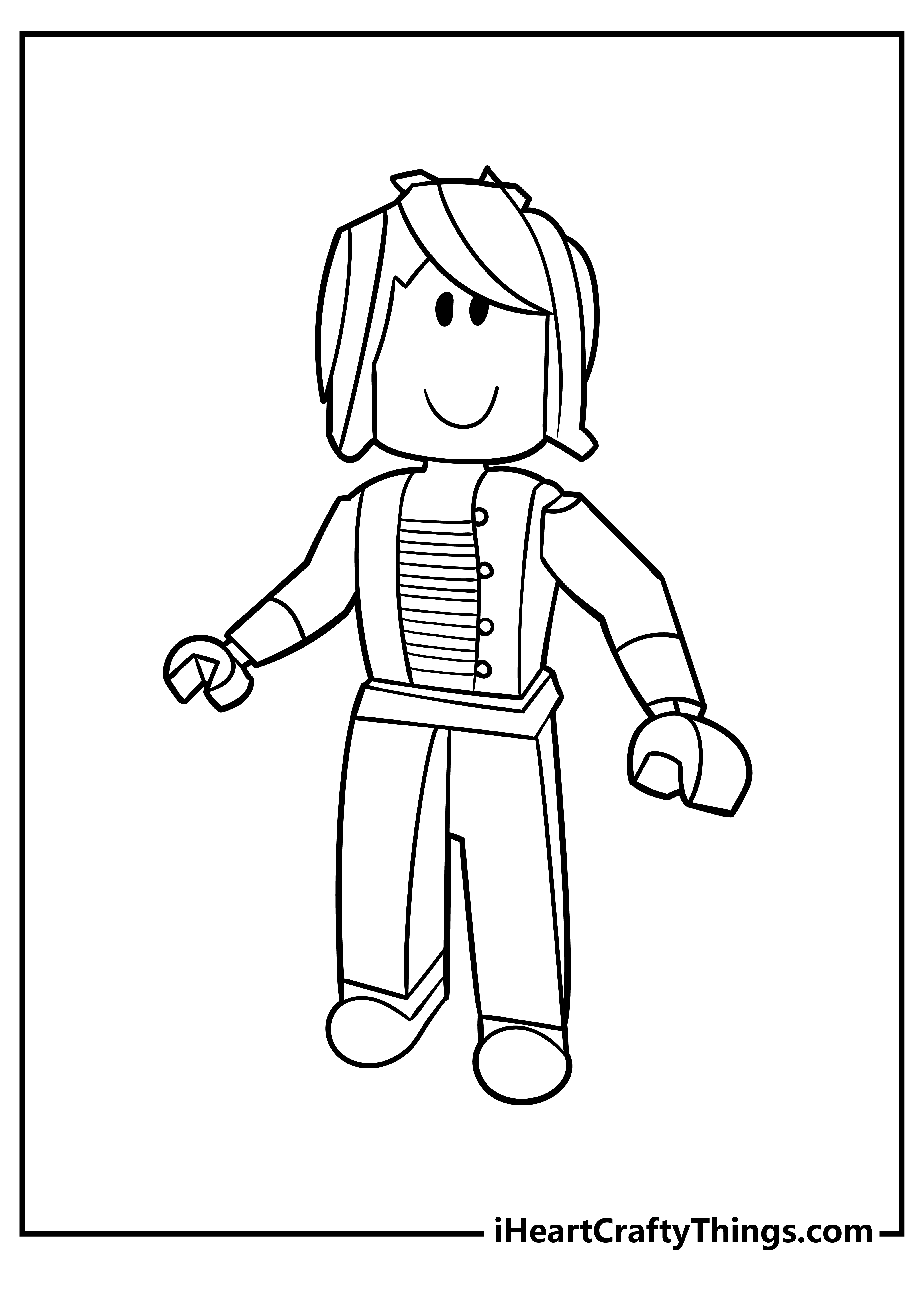 Roblox Coloring Pages Free Printable 20