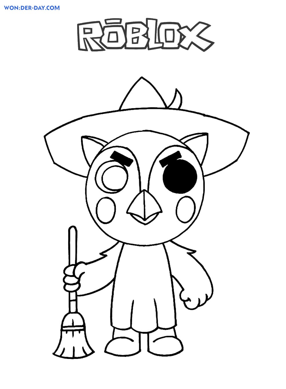 Roblox Coloring Pages Free Printable 24