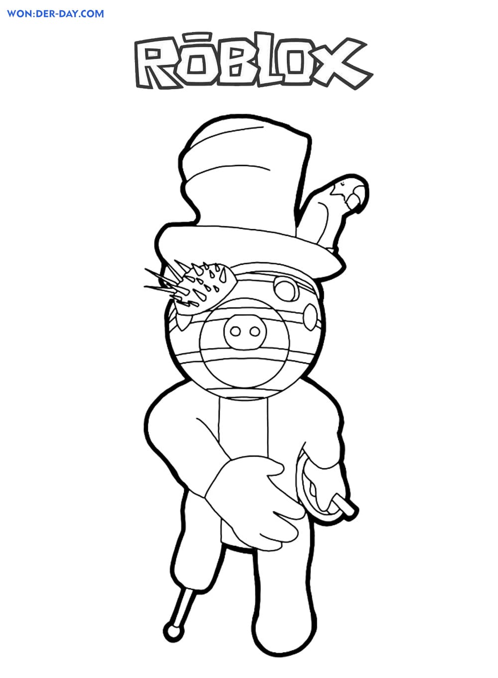 Roblox Coloring Pages Free Printable 26