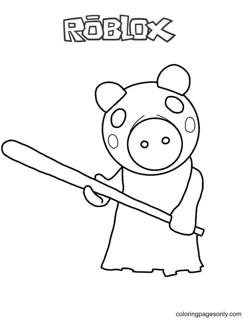 Roblox Coloring Pages Free Printable 31