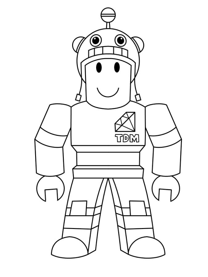 Roblox Coloring Pages Free Printable 36