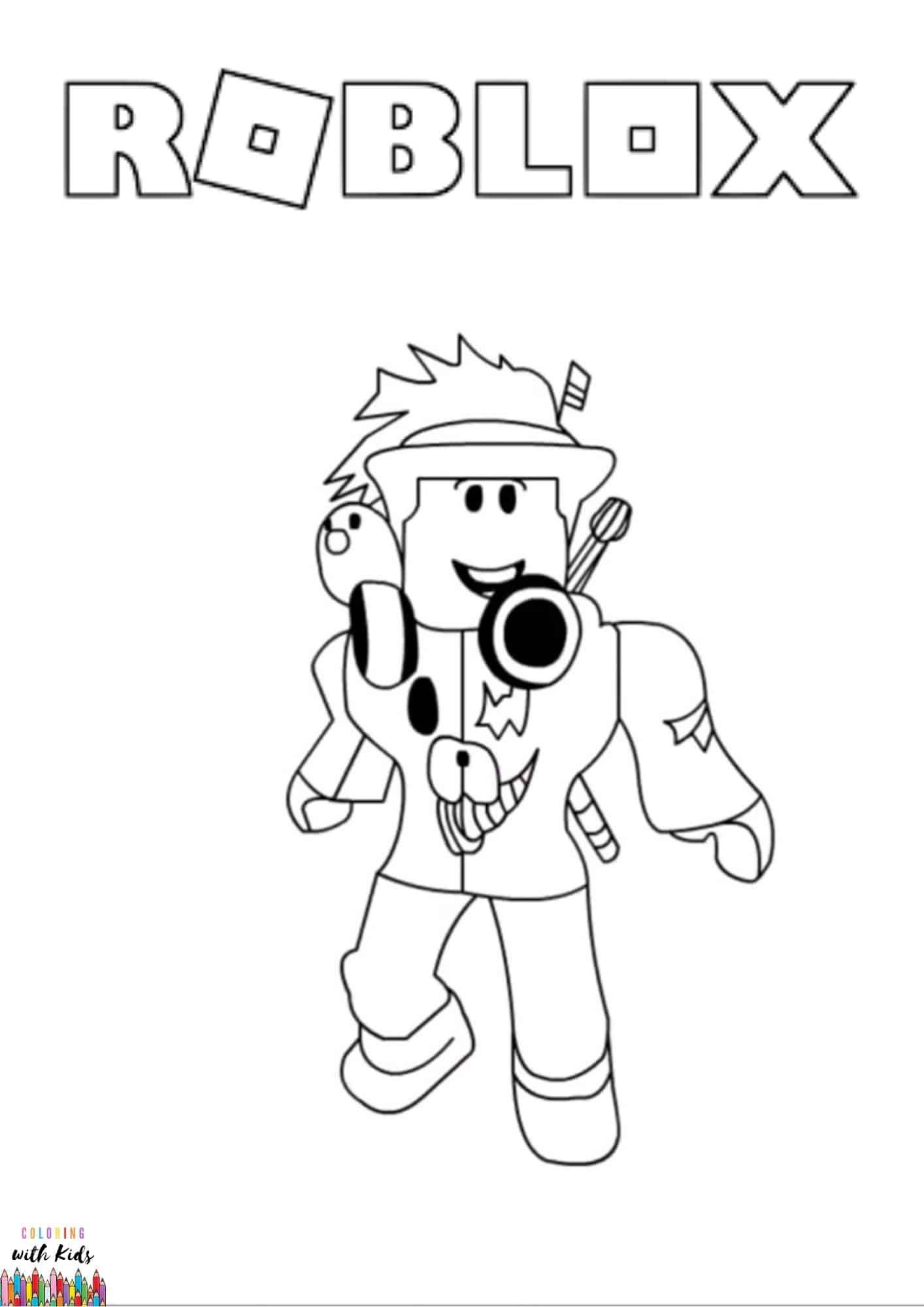 Roblox Coloring Pages Free Printable 37