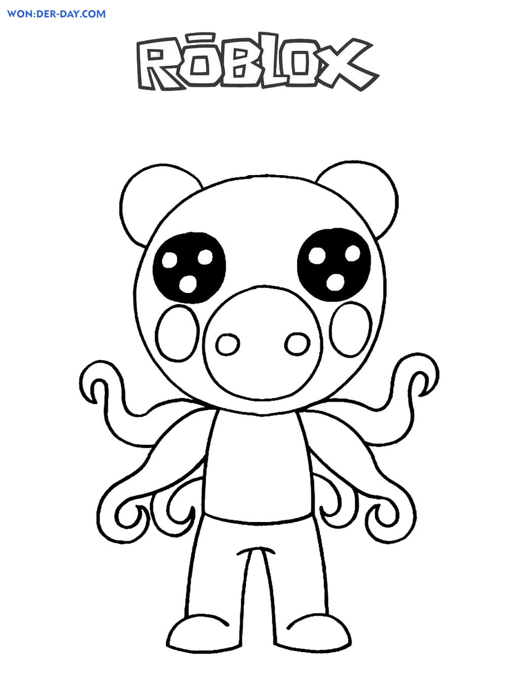 Roblox Coloring Pages Free Printable 38