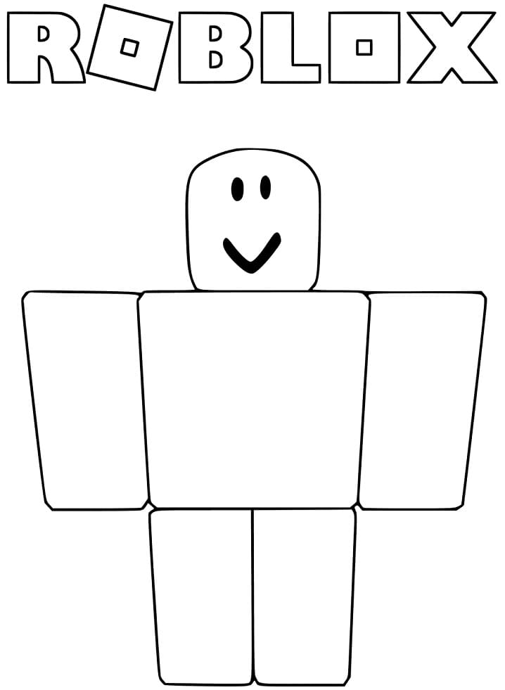 Roblox Coloring Pages Free Printable 40