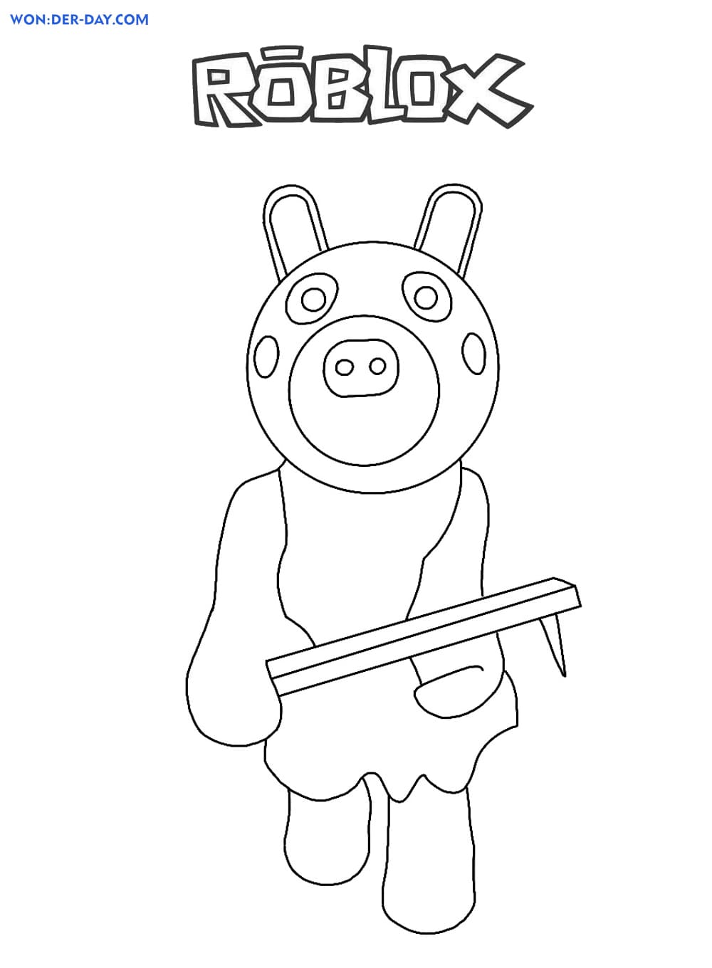 Roblox Coloring Pages Free Printable 41