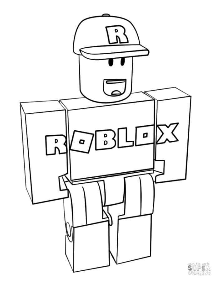 Roblox Coloring Pages Free Printable 43