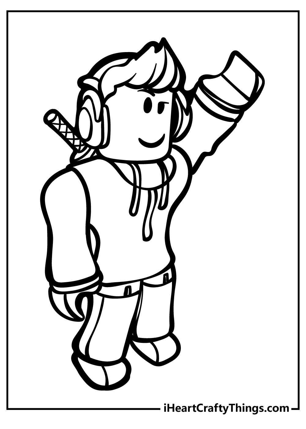 Roblox Coloring Pages Free Printable 45