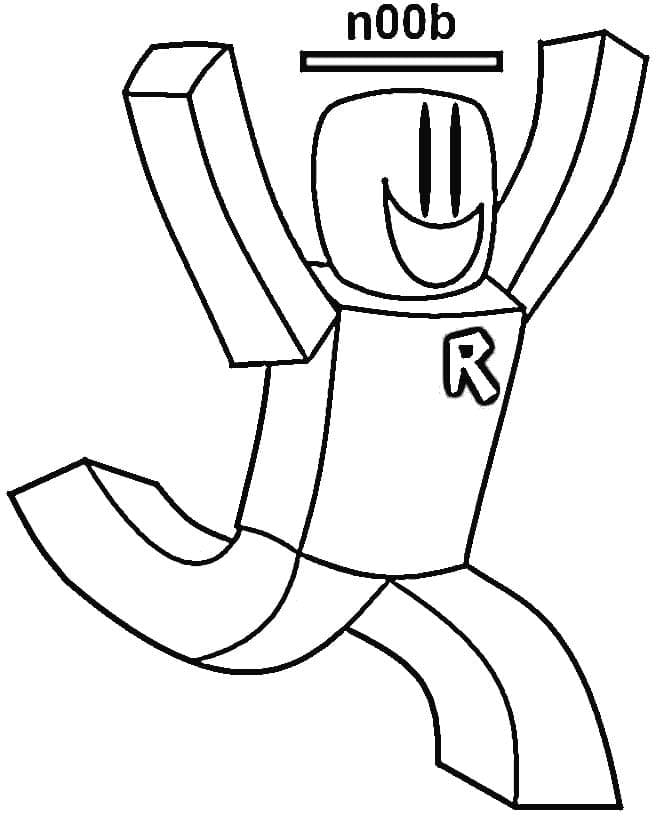 Roblox Coloring Pages Free Printable 46