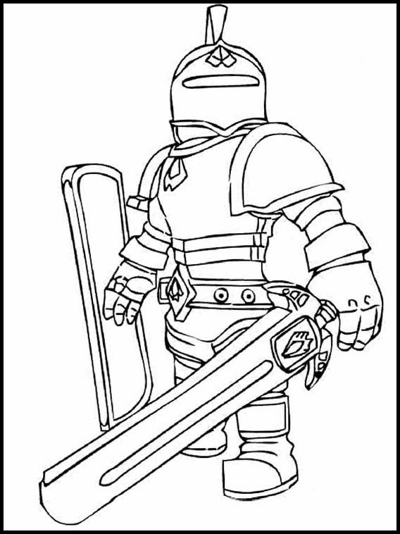 Roblox Coloring Pages Free Printable 50