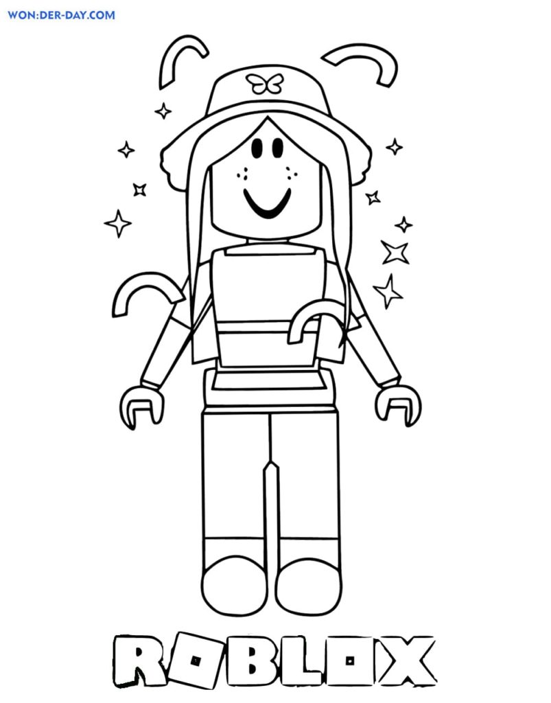 Roblox Coloring Pages Free Printable 51