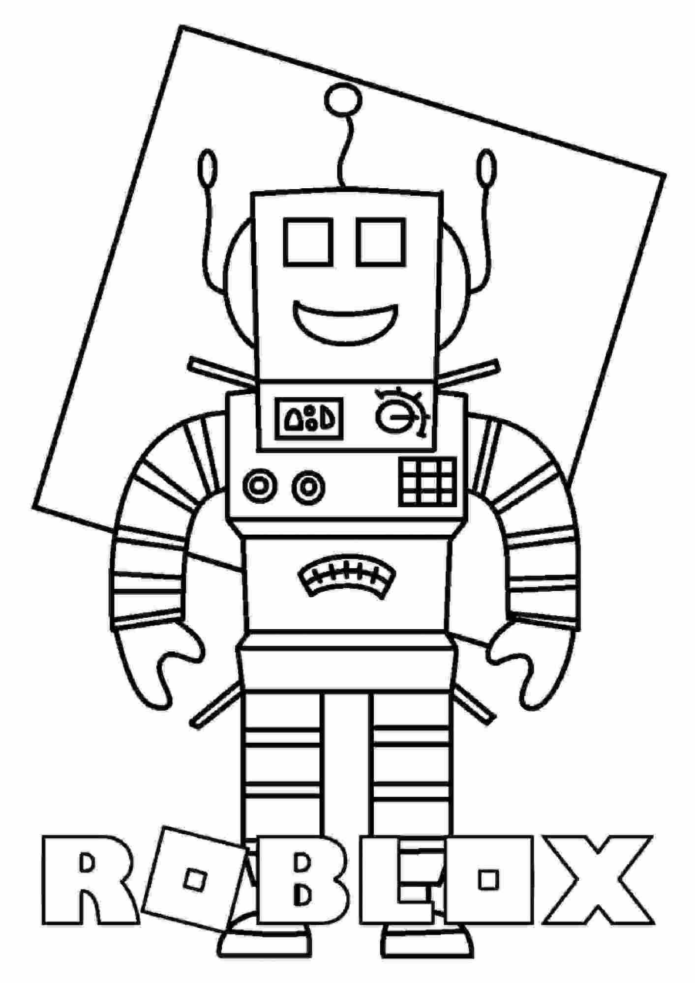 Roblox Coloring Pages Free Printable 52