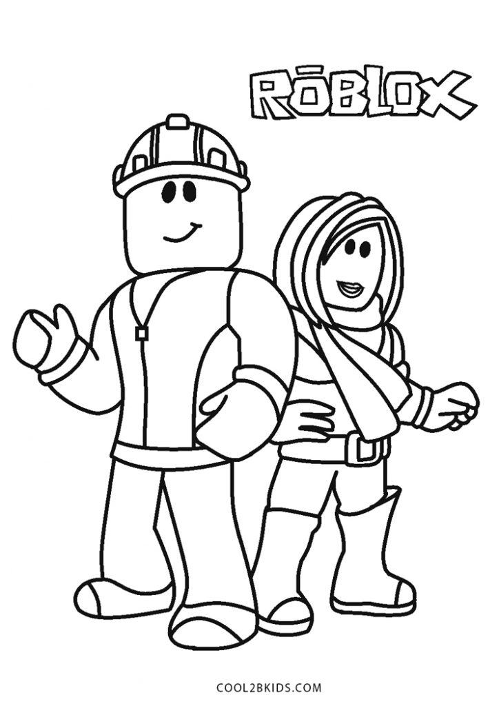 Roblox Coloring Pages Free Printable 55