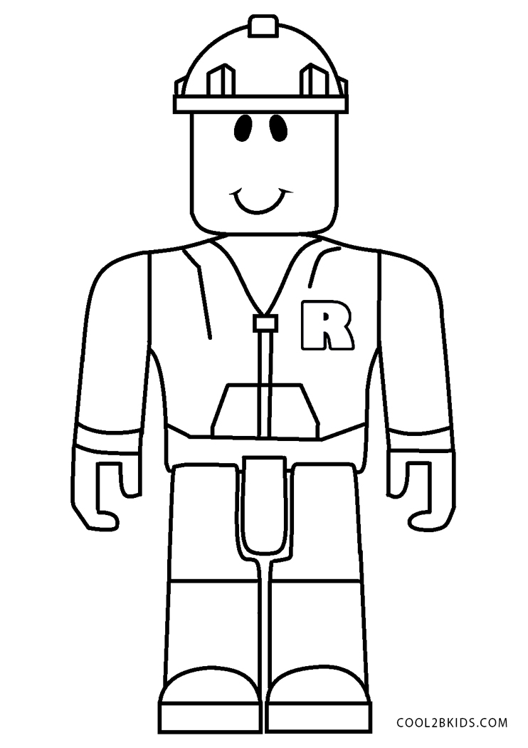 Roblox Coloring Pages Free Printable 60