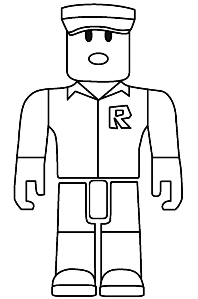 Roblox Coloring Pages Free Printable 62