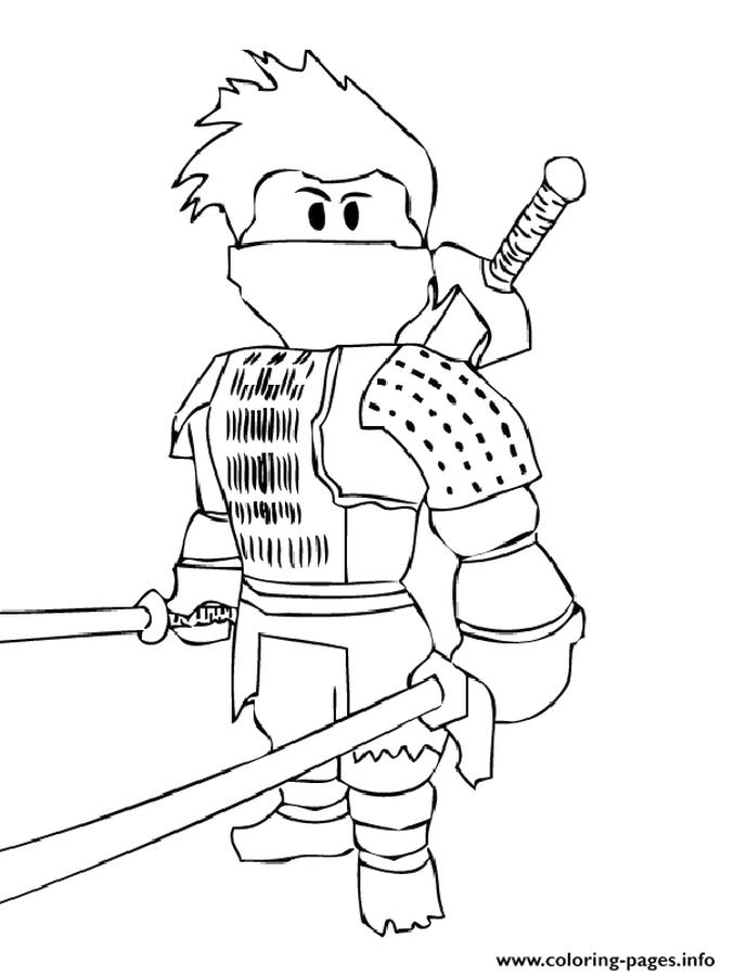 Roblox Coloring Pages Free Printable 64