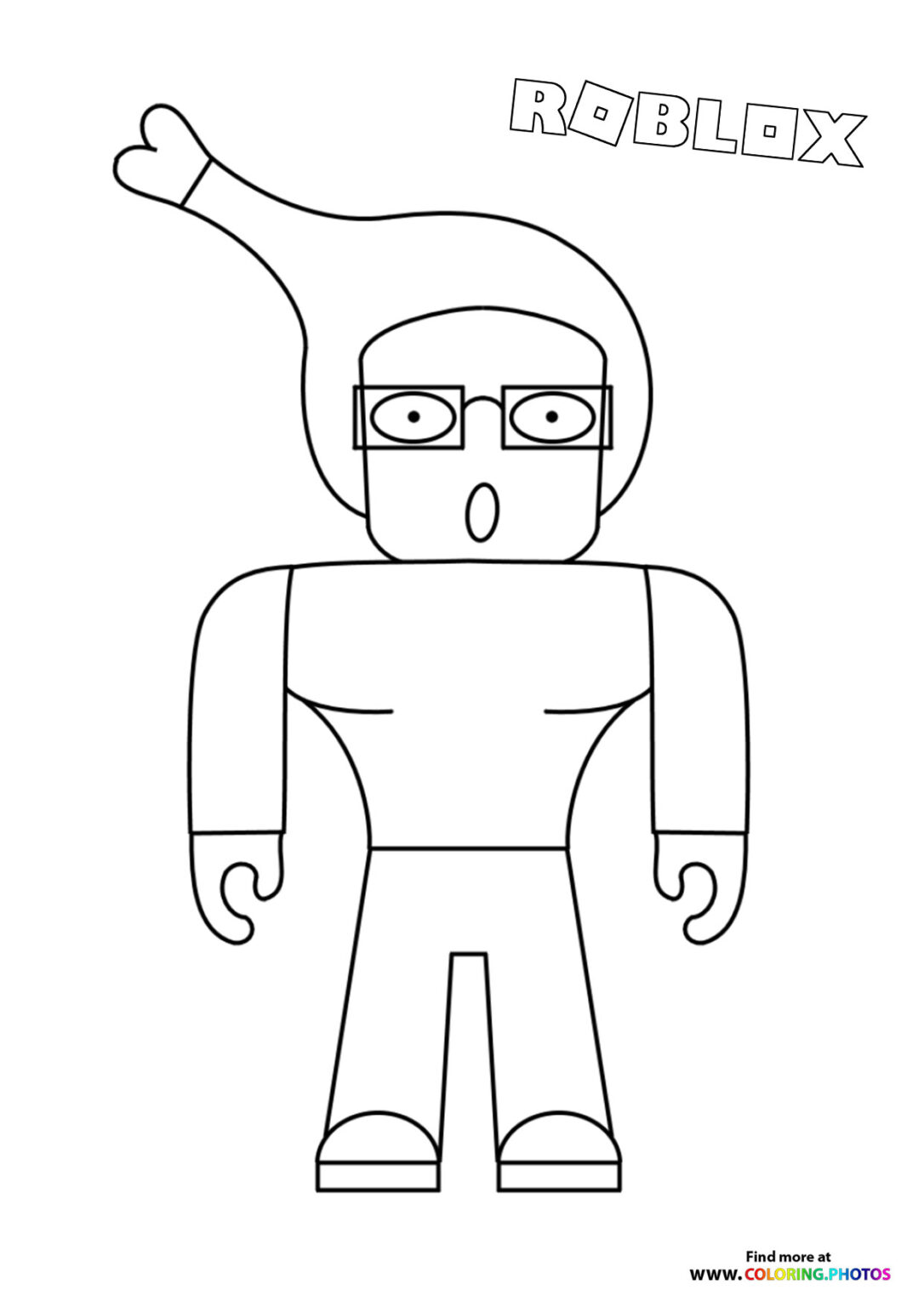 Roblox Coloring Pages Free Printable 67