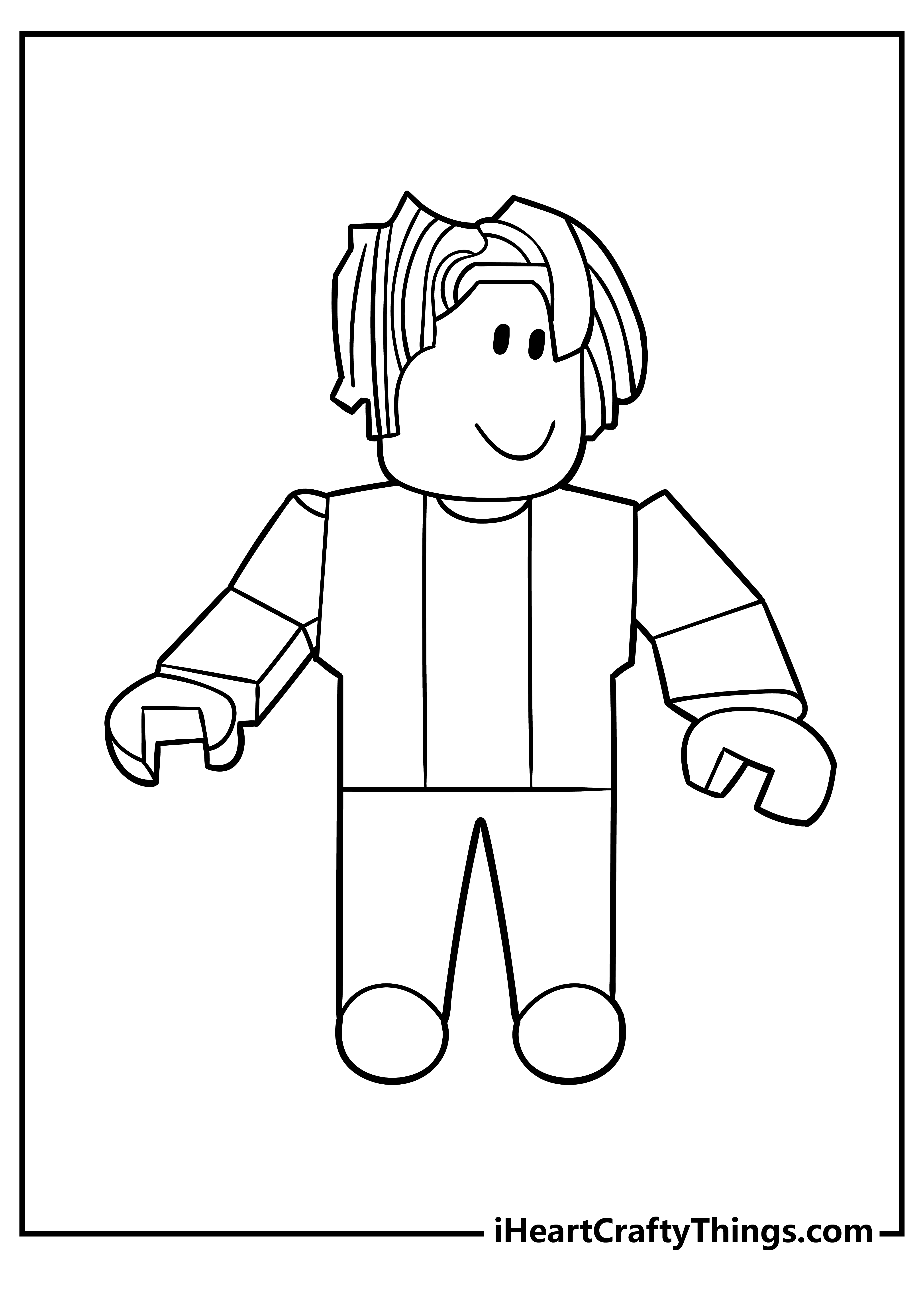 Roblox Coloring Pages Free Printable 69