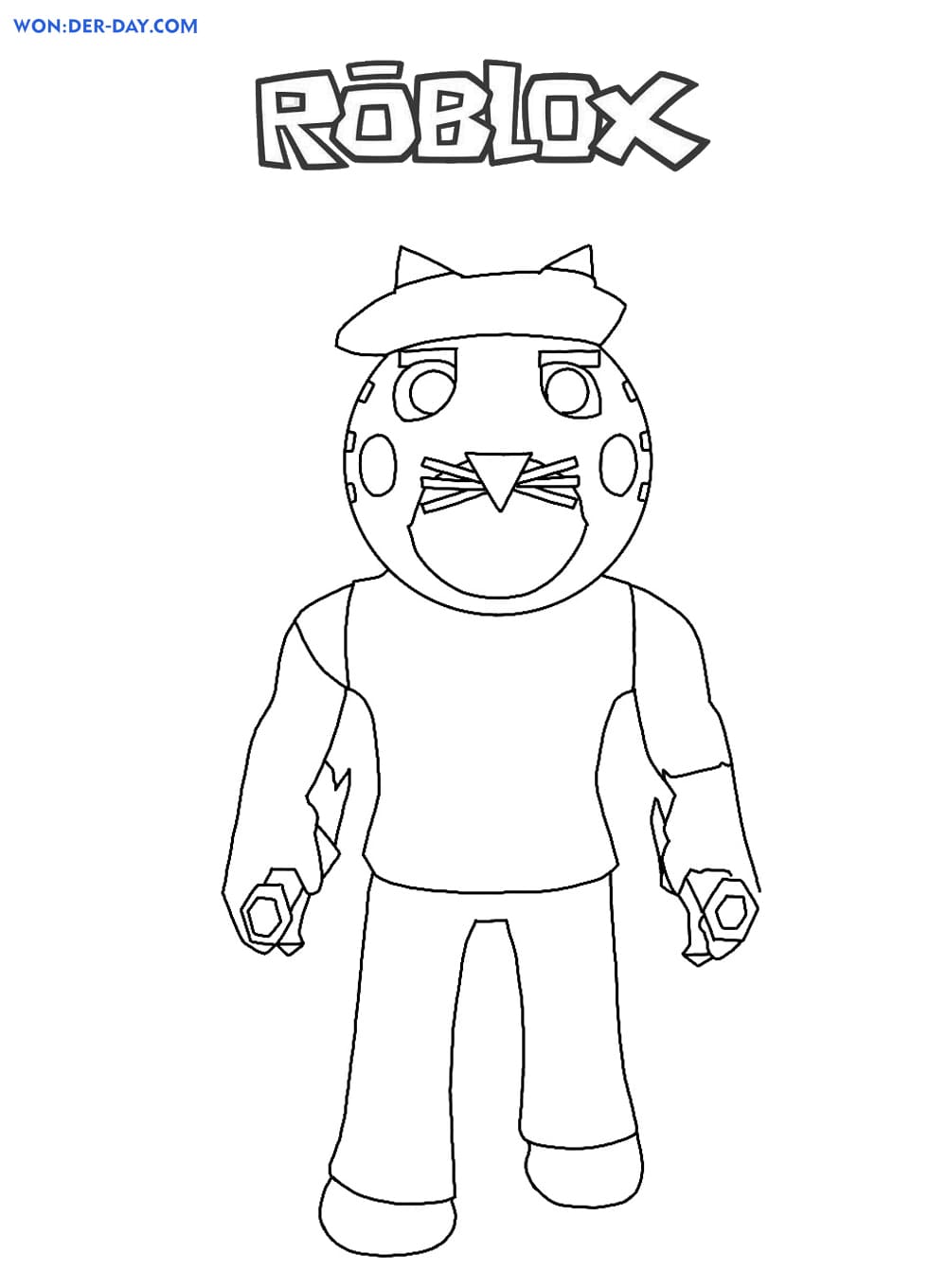 Roblox Coloring Pages Free Printable 77