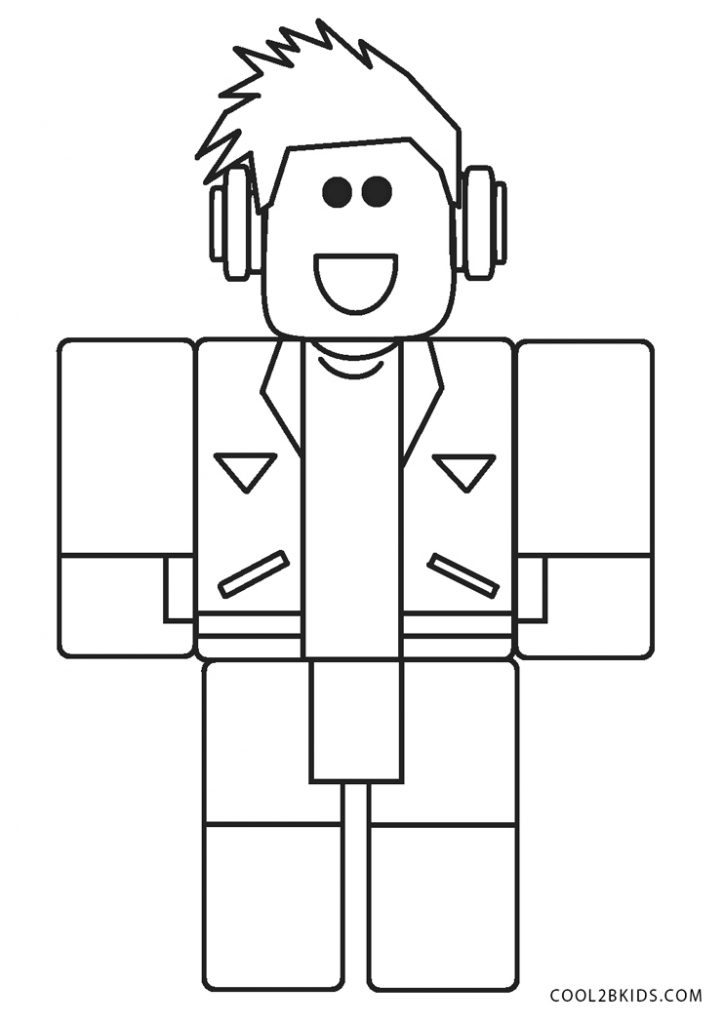 Roblox Coloring Pages Free Printable 81