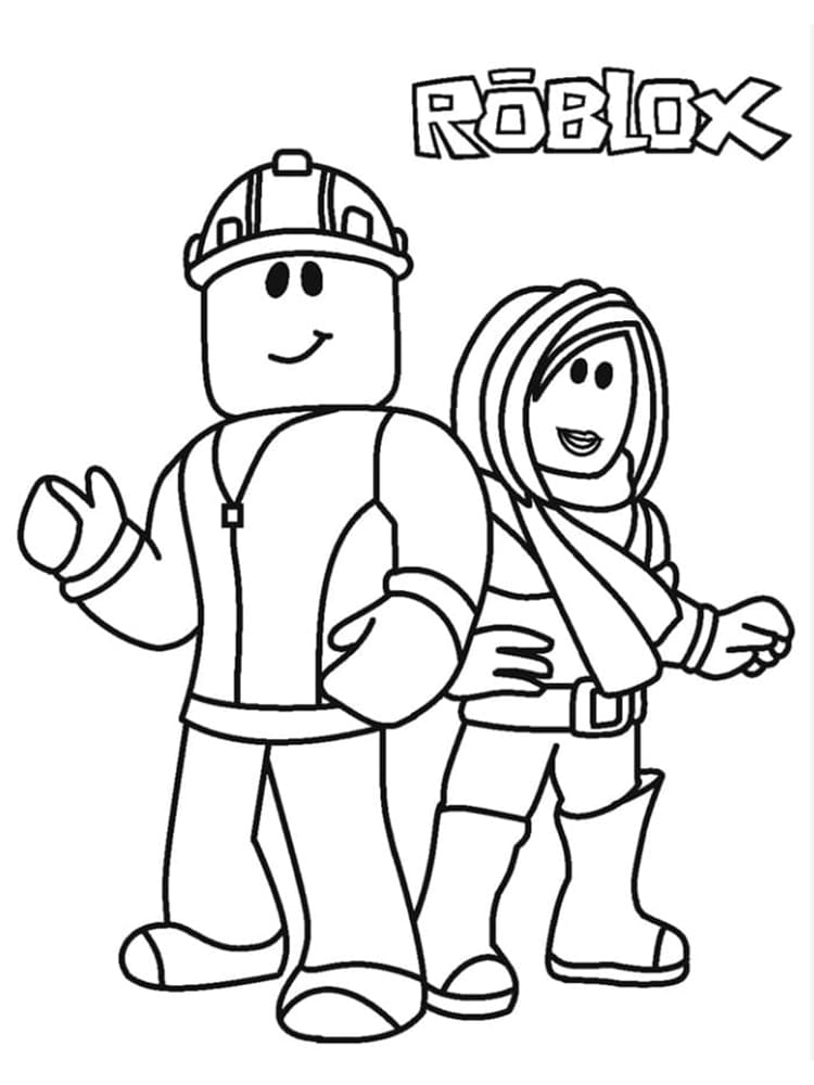 Roblox Coloring Pages Free Printable 84