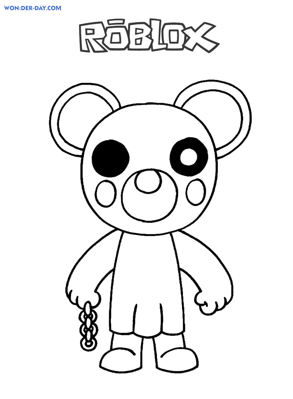 Roblox Coloring Pages Free Printable 94