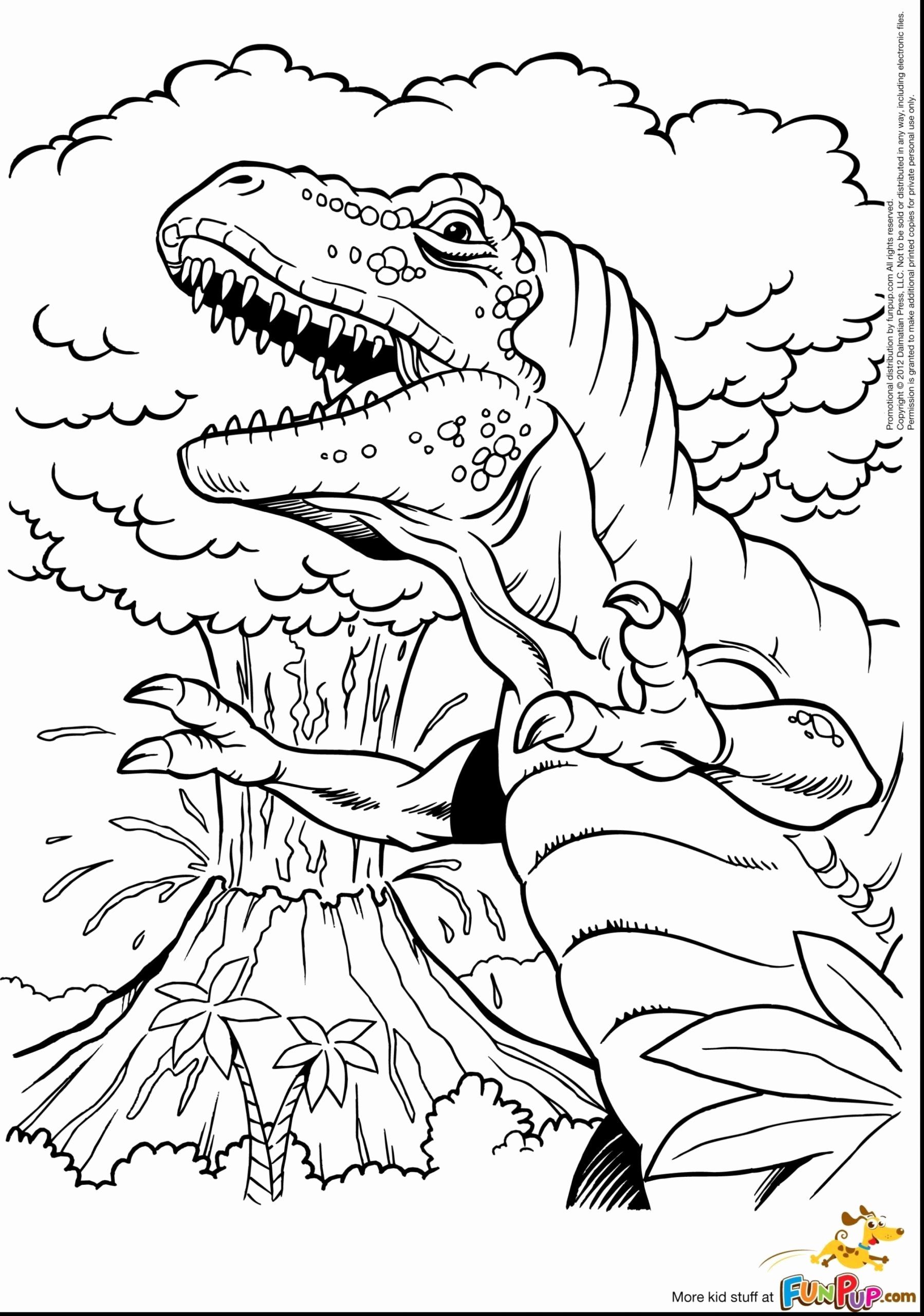 Scary T Rex Coloring Pages Free Printable 21