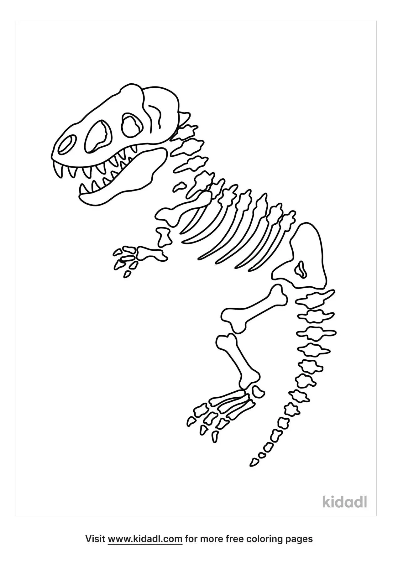 Scary T Rex Coloring Pages Free Printable 29