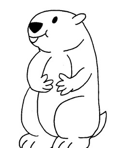 160 Groundhog Day Coloring Pages: Free Printables for a Fun Day 10