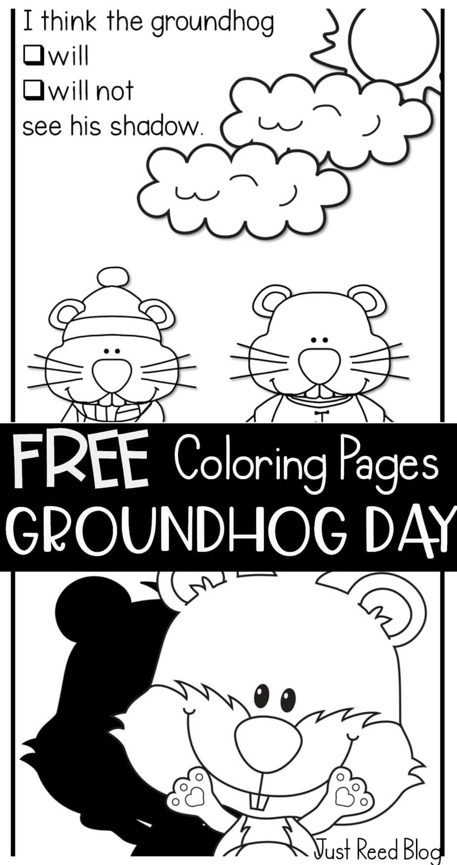 160 Groundhog Day Coloring Pages: Free Printables for a Fun Day 102