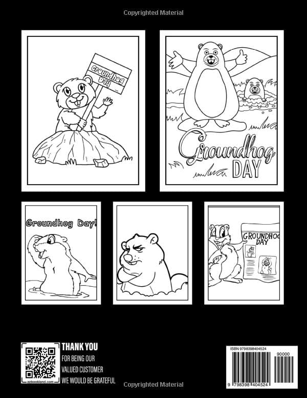 160 Groundhog Day Coloring Pages: Free Printables for a Fun Day 11