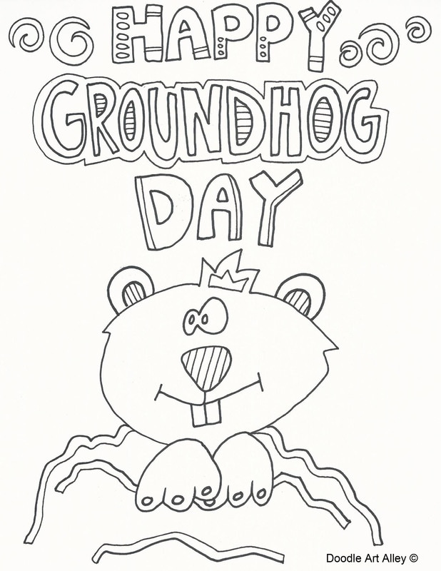 160 Groundhog Day Coloring Pages: Free Printables for a Fun Day 119